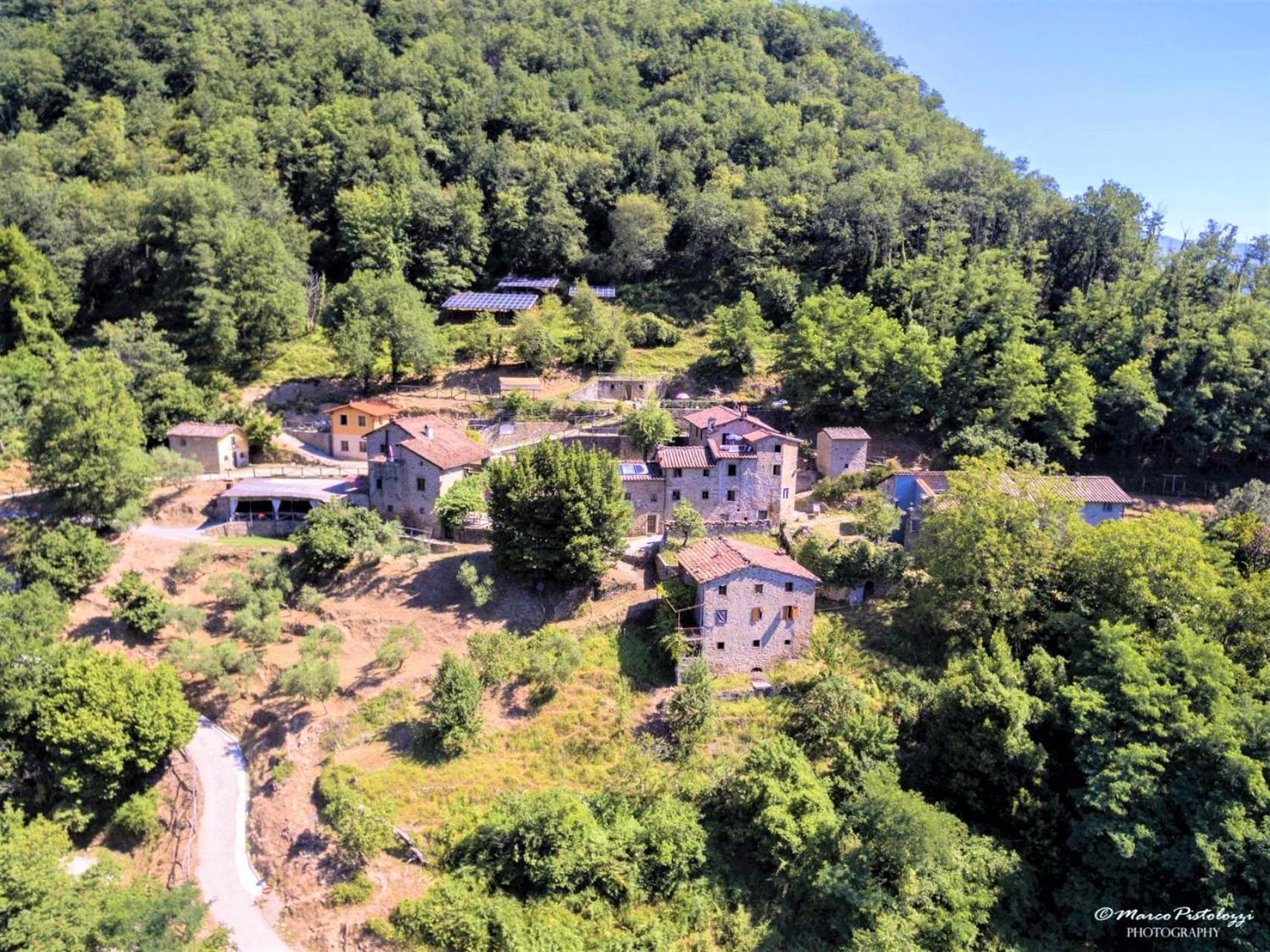 Agriturismo Pian Di Fiume Bagni di Lucca Eksteriør bilde